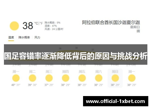 国足容错率逐渐降低背后的原因与挑战分析