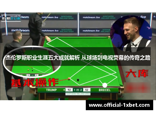 杰伦罗斯职业生涯五大成就解析 从球场到电视荧幕的传奇之路