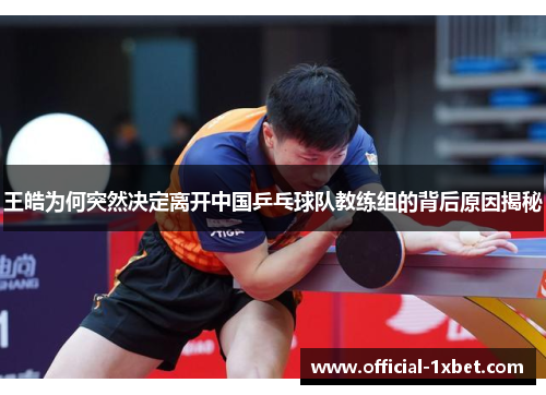 王皓为何突然决定离开中国乒乓球队教练组的背后原因揭秘